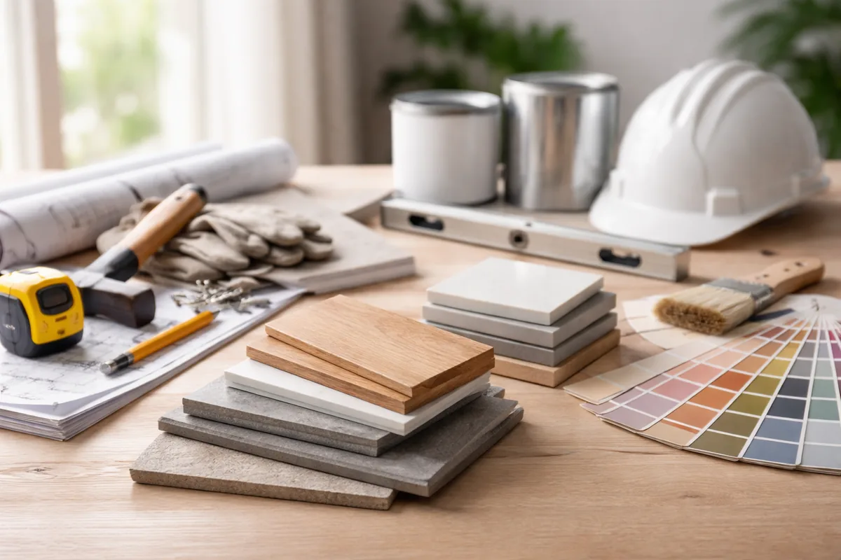 Choisir les bons matériaux pour vos travaux de rénovation