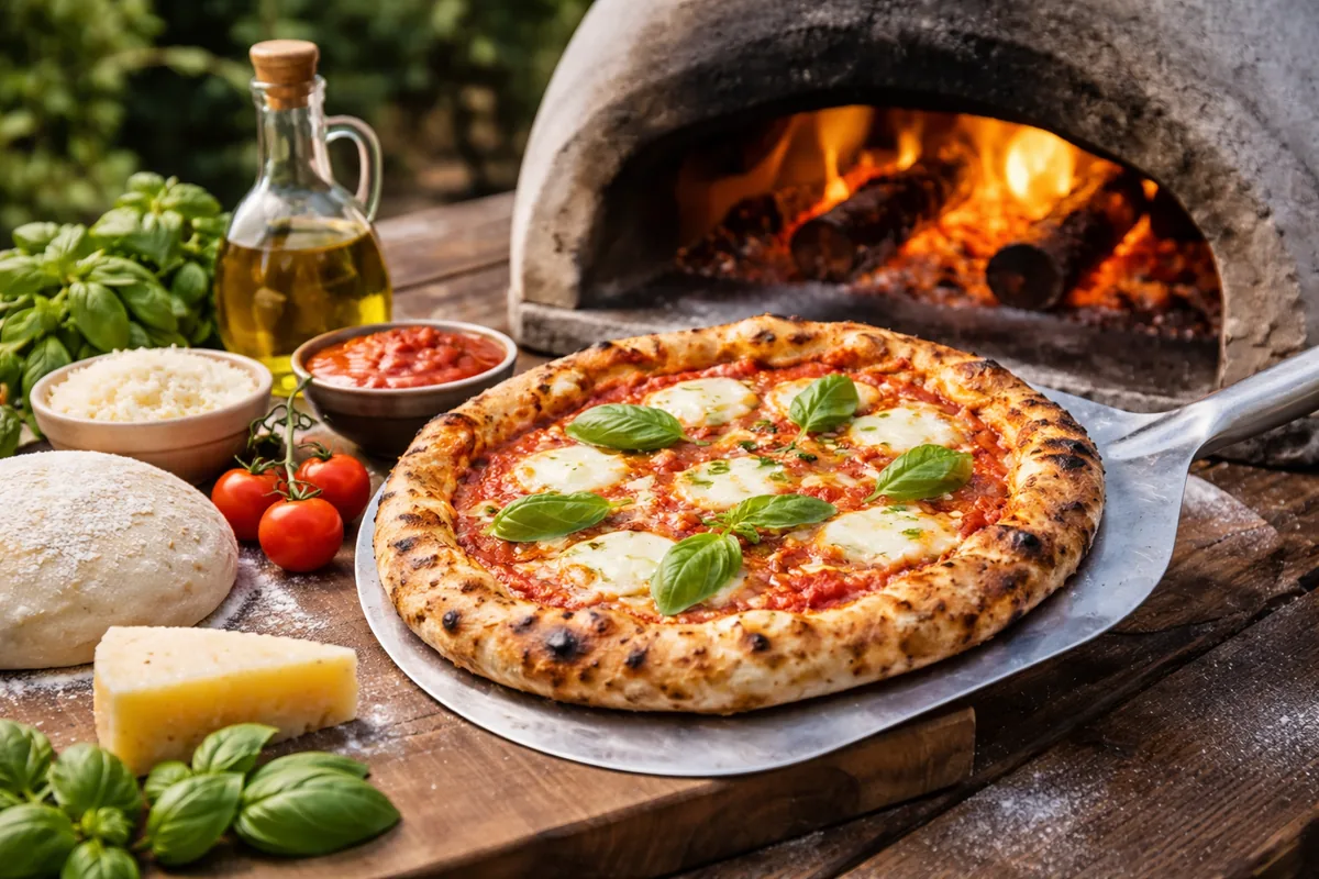 Quelle est la méthode idéale pour faire une pizza maison avec un four à bois ?